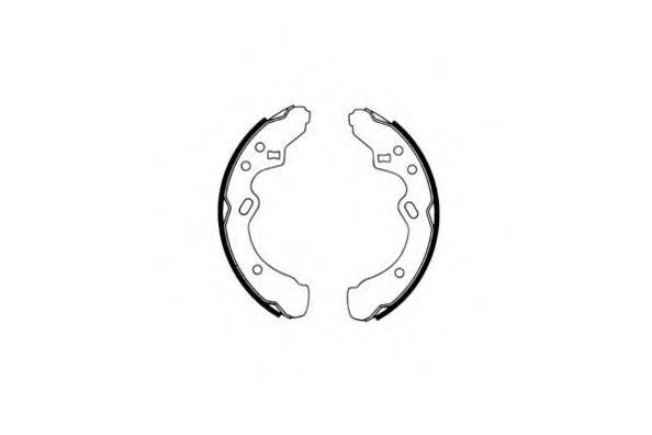 E.T.F. 09-0414 Тормозные колодоки для MAZDA (Мазда) E.T.F. 09-0414 Тормозные колодоки для MAZDA (Мазда)