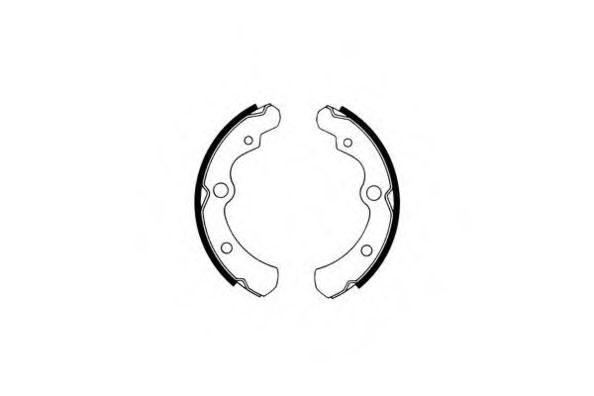 E.T.F. 09-0416 Тормозные колодоки для SUBARU (Субару) E.T.F. 09-0416 Тормозные колодоки для SUBARU (Субару)