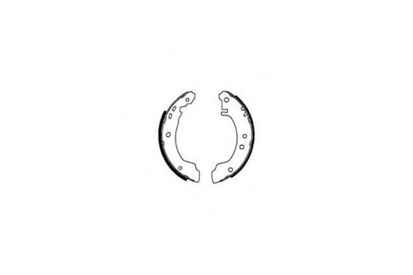 E.T.F. 09-0448 Тормозные колодоки для NISSAN PRIMERA (Ниссан Примера) E.T.F. 09-0448 Тормозные колодоки для NISSAN PRIMERA (Ниссан Примера)