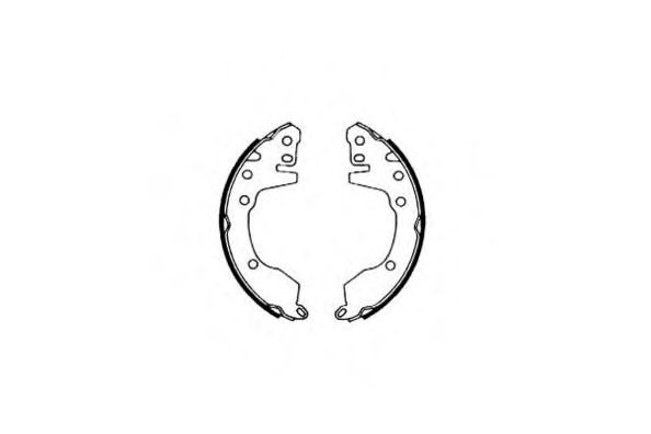 E.T.F. 09-0470 Тормозные колодоки для MITSUBISHI SPACE WAGON (Митсубиши/митсубиси Спэйс вагон) E.T.F. 09-0470 Тормозные колодоки для MITSUBISHI SPACE WAGON (Митсубиши/митсубиси Спэйс вагон)