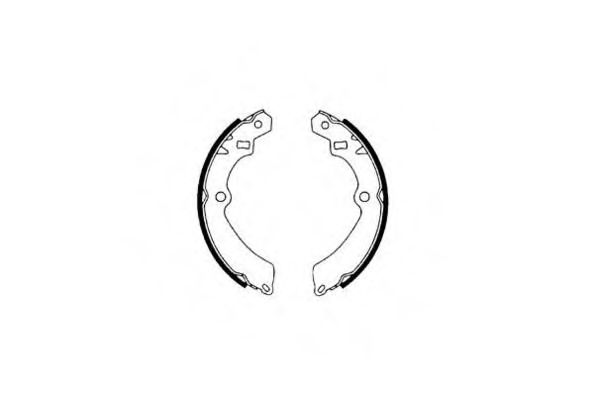 E.T.F. 09-0485 Тормозные колодоки для SUZUKI X-90 (Сузуки X-90)