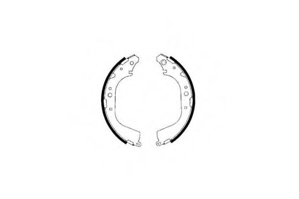 E.T.F. 09-0486 Тормозные колодоки для TOYOTA HILUX II (Тойота/тоета Хилуx 2) E.T.F. 09-0486 Тормозные колодоки для TOYOTA HILUX II (Тойота/тоета Хилуx 2)