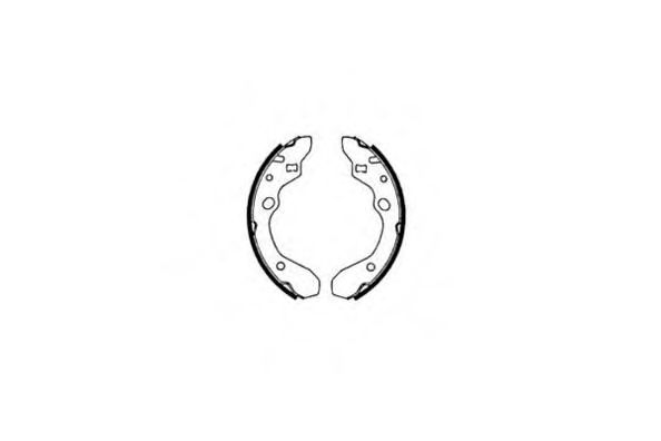 E.T.F. 09-0500 Тормозные колодоки для MAZDA 323 F V (Мазда 323 ф5) E.T.F. 09-0500 Тормозные колодоки для MAZDA 323 F V (Мазда 323 ф5)