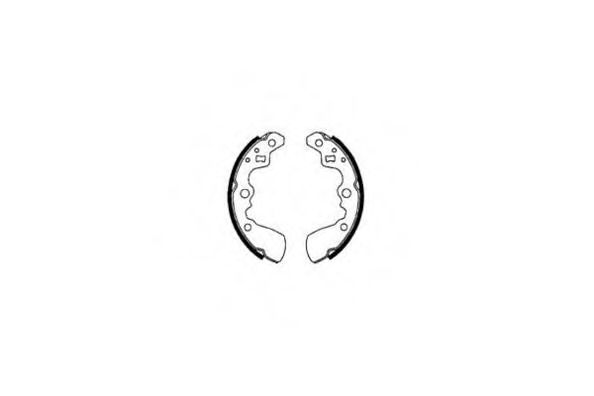 E.T.F. 09-0548 Тормозные колодоки для SUZUKI CULTUS II (Сузуки Cултус 2) E.T.F. 09-0548 Тормозные колодоки для SUZUKI CULTUS II (Сузуки Cултус 2)