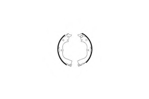 E.T.F. 09-0598 Тормозные колодоки для TOYOTA HILUX II (Тойота/тоета Хилуx 2) E.T.F. 09-0598 Тормозные колодоки для TOYOTA HILUX II (Тойота/тоета Хилуx 2)