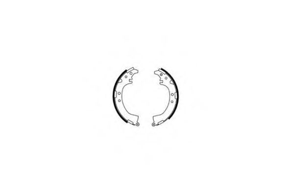 E.T.F. 09-0599 Тормозные колодоки для TOYOTA RAV 4 I (Тойота/тоета Рав 4 1) E.T.F. 09-0599 Тормозные колодоки для TOYOTA RAV 4 I (Тойота/тоета Рав 4 1)