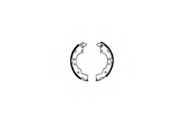 E.T.F. 09-0601 Тормозные колодоки для TOYOTA IPSUM (Тойота/тоета Ипсум) E.T.F. 09-0601 Тормозные колодоки для TOYOTA IPSUM (Тойота/тоета Ипсум)