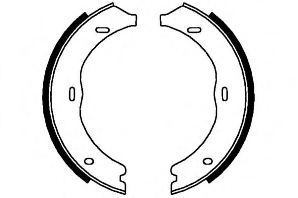 E.T.F. 09-0656 Тормозные колодоки, стояночная тормозная система для MERCEDES-BENZ V-CLASS (Мэрcэдэс-бэнз V-cласс) E.T.F. 09-0656 Тормозные колодоки, стояночная тормозная система для MERCEDES-BENZ V-CLASS (Мэрcэдэс-бэнз V-cласс)