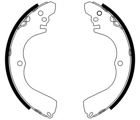 E.T.F. 09-0715 Тормозные колодоки, стояночная тормозная система для MITSUBISHI OUTLANDER II (Митсубиши/митсубиси Аутлендер 2) E.T.F. 09-0715 Тормозные колодоки, стояночная тормозная система для MITSUBISHI OUTLANDER II (Митсубиши/митсубиси Аутлендер 2)