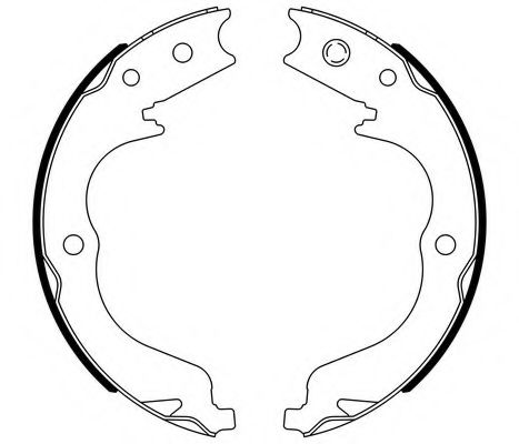 E.T.F. 09-0724 Тормозные колодоки, стояночная тормозная система для MITSUBISHI OUTLANDER II (Митсубиши/митсубиси Аутлендер 2) E.T.F. 09-0724 Тормозные колодоки, стояночная тормозная система для MITSUBISHI OUTLANDER II (Митсубиши/митсубиси Аутлендер 2)