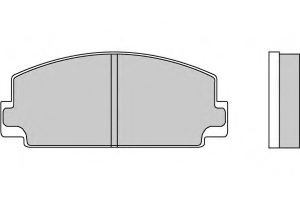E.T.F. 12-0077 Тормозные колодки для MITSUBISHI GALANT (Митсубиши/митсубиси Галант) E.T.F. 12-0077 Тормозные колодки для MITSUBISHI GALANT (Митсубиши/митсубиси Галант)