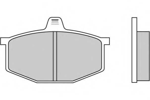 E.T.F. 12-0124 Тормозные колодки для RENAULT LE CAR (Рено Лэ cар) E.T.F. 12-0124 Тормозные колодки для RENAULT LE CAR (Рено Лэ cар)