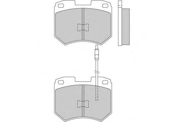 E.T.F. 12-0141 Тормозные колодки для AUDI 100 (Ауди 100) E.T.F. 12-0141 Тормозные колодки для AUDI 100 (Ауди 100)