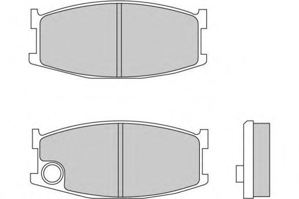 E.T.F. 12-0152 Тормозные колодки для MITSUBISHI COLT II (Митсубиши/митсубиси Cолт 2) E.T.F. 12-0152 Тормозные колодки для MITSUBISHI COLT II (Митсубиши/митсубиси Cолт 2)