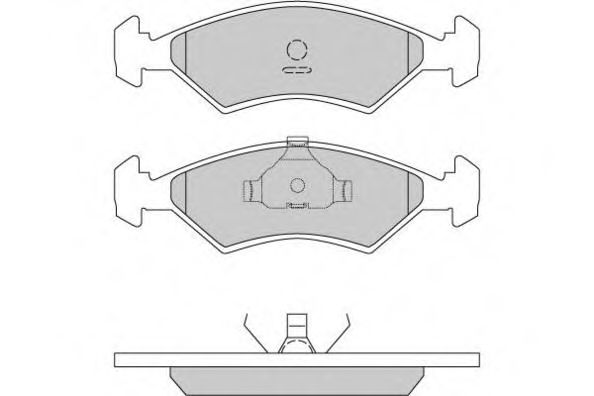E.T.F. 12-0163-1 Тормозные колодки для FORD FIESTA (Форд Фиэста) E.T.F. 12-0163-1 Тормозные колодки для FORD FIESTA (Форд Фиэста)