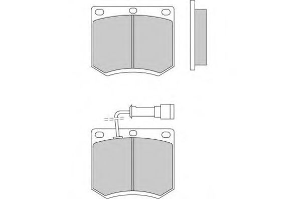 E.T.F. 12-0205 Тормозные колодки для FORD GRANADA (Форд Гранада) E.T.F. 12-0205 Тормозные колодки для FORD GRANADA (Форд Гранада)