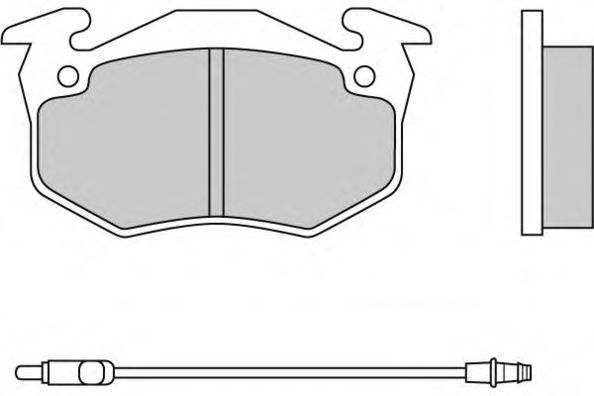 E.T.F. 12-0229 Тормозные колодки для PEUGEOT 205 II (Пежо 205 2) E.T.F. 12-0229 Тормозные колодки для PEUGEOT 205 II (Пежо 205 2)