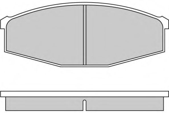 E.T.F. 12-0234 Тормозные колодки для MITSUBISHI MONTERO (Митсубиши/митсубиси Монтэро) E.T.F. 12-0234 Тормозные колодки для MITSUBISHI MONTERO (Митсубиши/митсубиси Монтэро)