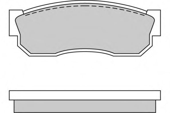 E.T.F. 12-0246 Тормозные колодки для NISSAN SENTRA I (Ниссан Сэнтра и)