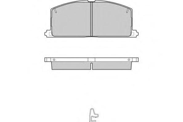 E.T.F. 12-0255 Тормозные колодки для TOYOTA CORONA (Тойота/тоета Cорона) E.T.F. 12-0255 Тормозные колодки для TOYOTA CORONA (Тойота/тоета Cорона)