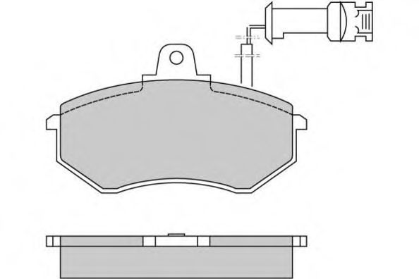 E.T.F. 12-0257 Тормозные колодки для AUDI 90 (Ауди 90) E.T.F. 12-0257 Тормозные колодки для AUDI 90 (Ауди 90)