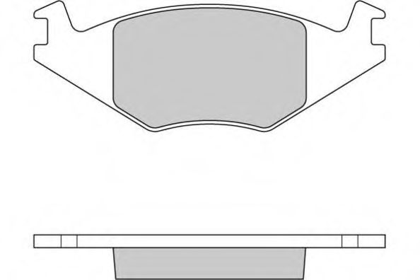 E.T.F. 12-0262 Тормозные колодки для VOLKSWAGEN JETTA II (Фольксваген Жэтта 2) E.T.F. 12-0262 Тормозные колодки для VOLKSWAGEN JETTA II (Фольксваген Жэтта 2)