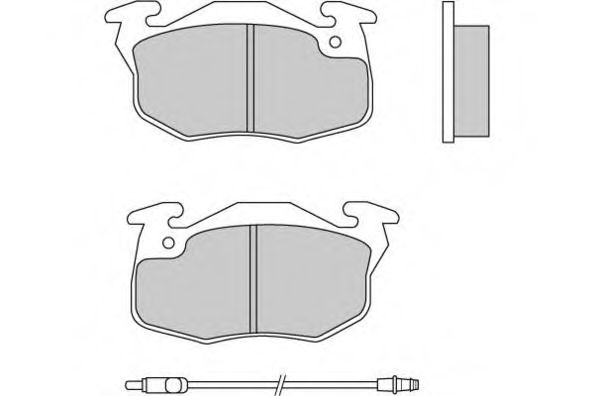 E.T.F. 12-0269 Тормозные колодки для PEUGEOT 205 II (Пежо 205 2) E.T.F. 12-0269 Тормозные колодки для PEUGEOT 205 II (Пежо 205 2)