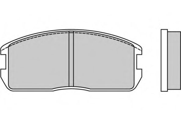 E.T.F. 12-0270 Тормозные колодки для MITSUBISHI COLT II (Митсубиши/митсубиси Cолт 2) E.T.F. 12-0270 Тормозные колодки для MITSUBISHI COLT II (Митсубиши/митсубиси Cолт 2)