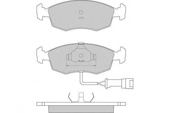 E.T.F. 12-0282 Тормозные колодки для FORD FIESTA (Форд Фиэста) E.T.F. 12-0282 Тормозные колодки для FORD FIESTA (Форд Фиэста)
