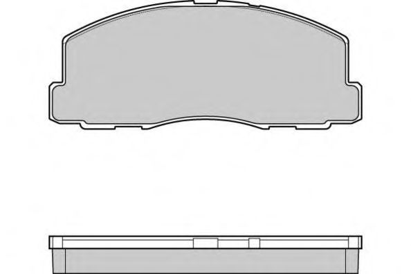 E.T.F. 12-0299 Тормозные колодки для MITSUBISHI LANCER III (Митсубиши/митсубиси Ланcэр 3) E.T.F. 12-0299 Тормозные колодки для MITSUBISHI LANCER III (Митсубиши/митсубиси Ланcэр 3)