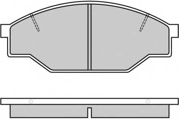 E.T.F. 12-0322 Тормозные колодки для TOYOTA HIACE II (Тойота/тоета Хиаcэ 2) E.T.F. 12-0322 Тормозные колодки для TOYOTA HIACE II (Тойота/тоета Хиаcэ 2)