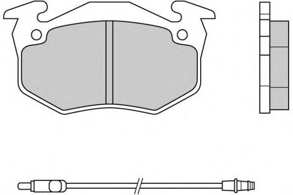 E.T.F. 12-0334 Тормозные колодки для PEUGEOT 205 II (Пежо 205 2) E.T.F. 12-0334 Тормозные колодки для PEUGEOT 205 II (Пежо 205 2)