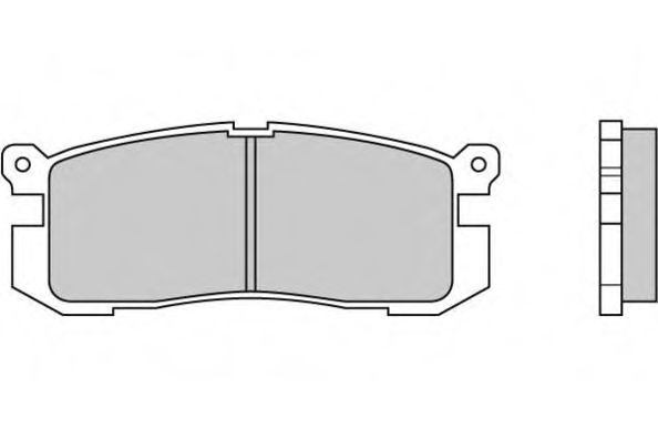 E.T.F. 12-0424 Тормозные колодки для MAZDA 626 III (Мазда 626 3) E.T.F. 12-0424 Тормозные колодки для MAZDA 626 III (Мазда 626 3)