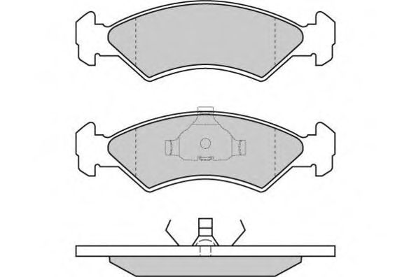 E.T.F. 12-0427 Тормозные колодки для FORD FIESTA (Форд Фиэста) E.T.F. 12-0427 Тормозные колодки для FORD FIESTA (Форд Фиэста)