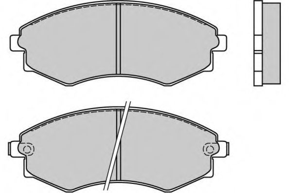 E.T.F. 12-0494 Тормозные колодки для HYUNDAI EXCEL (Хендай Эxcэл) E.T.F. 12-0494 Тормозные колодки для HYUNDAI EXCEL (Хендай Эxcэл)