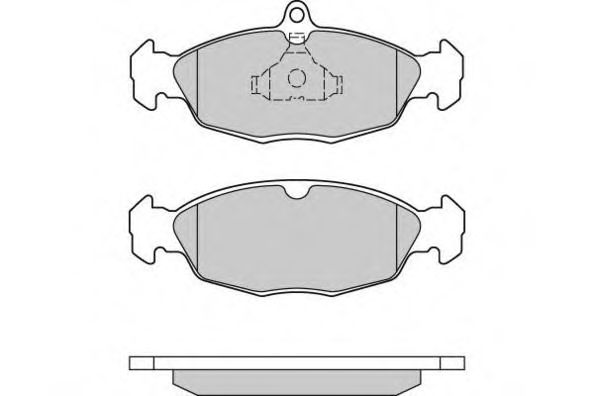 E.T.F. 12-0520 Тормозные колодки для DAEWOO (Дэу) E.T.F. 12-0520 Тормозные колодки для DAEWOO (Дэу)