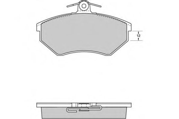 E.T.F. 12-0532 Тормозные колодки для AUDI 90 (Ауди 90) E.T.F. 12-0532 Тормозные колодки для AUDI 90 (Ауди 90)