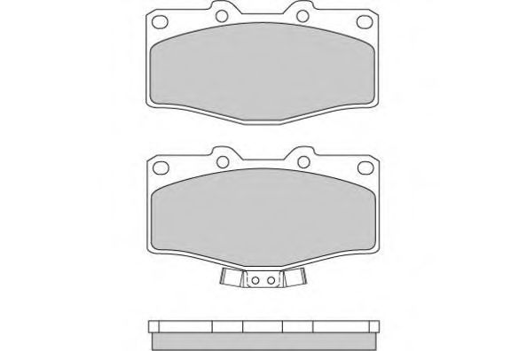 E.T.F. 12-0618 Тормозные колодки для TOYOTA HIACE II (Тойота/тоета Хиаcэ 2) E.T.F. 12-0618 Тормозные колодки для TOYOTA HIACE II (Тойота/тоета Хиаcэ 2)