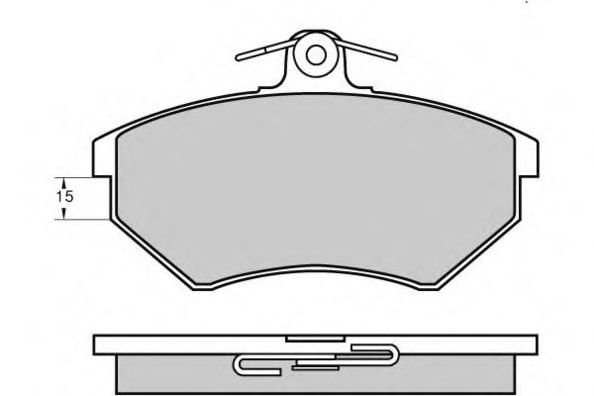 E.T.F. 12-0641 Тормозные колодки для AUDI 80 (Ауди 80) E.T.F. 12-0641 Тормозные колодки для AUDI 80 (Ауди 80)