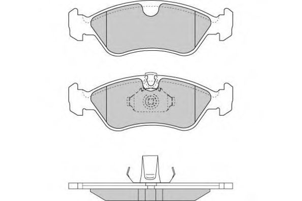 E.T.F. 12-0704 Тормозные колодки для DAEWOO (Дэу) E.T.F. 12-0704 Тормозные колодки для DAEWOO (Дэу)