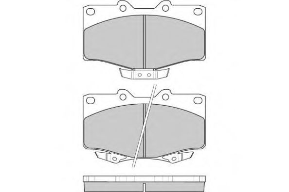 E.T.F. 12-0748 Тормозные колодки для TOYOTA HIACE II (Тойота/тоета Хиаcэ 2) E.T.F. 12-0748 Тормозные колодки для TOYOTA HIACE II (Тойота/тоета Хиаcэ 2)