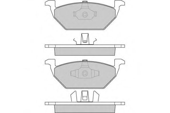 E.T.F. 12-0835 Тормозные колодки для VOLKSWAGEN (Фольксваген) E.T.F. 12-0835 Тормозные колодки для VOLKSWAGEN (Фольксваген)