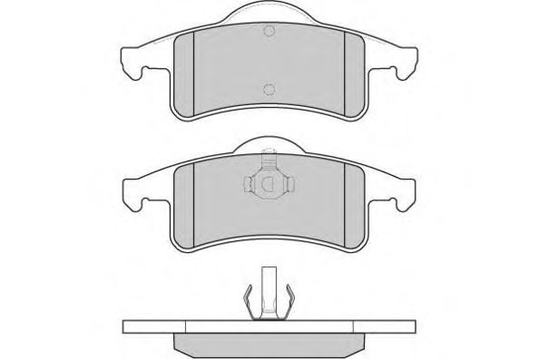 E.T.F. 12-0855 Тормозные колодки для JEEP CHEROKEE (Джип Чироки) E.T.F. 12-0855 Тормозные колодки для JEEP CHEROKEE (Джип Чироки)