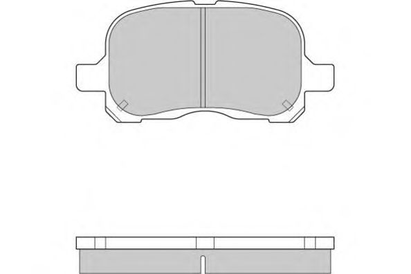 E.T.F. 12-0859 Тормозные колодки для TOYOTA CARINA E (Тойота/тоета Карина е) E.T.F. 12-0859 Тормозные колодки для TOYOTA CARINA E (Тойота/тоета Карина е)