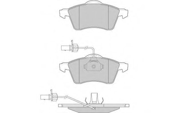 E.T.F. 12-0868 Тормозные колодки для VOLKSWAGEN (Фольксваген) E.T.F. 12-0868 Тормозные колодки для VOLKSWAGEN (Фольксваген)