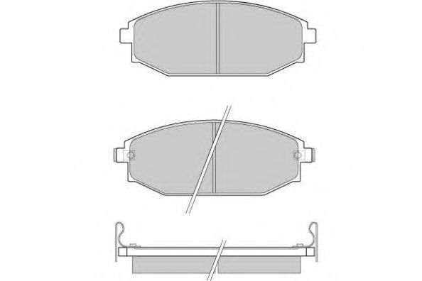 E.T.F. 12-0871 Тормозные колодки для CADILLAC SEVILLE (Кадилак Сэvиллэ) E.T.F. 12-0871 Тормозные колодки для CADILLAC SEVILLE (Кадилак Сэvиллэ)