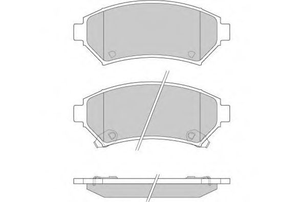 E.T.F. 12-0876 Тормозные колодки для BUICK (Бьюик) E.T.F. 12-0876 Тормозные колодки для BUICK (Бьюик)
