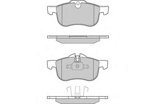 E.T.F. 12-0878 Тормозные колодки для BMW (Бмв) E.T.F. 12-0878 Тормозные колодки для BMW (Бмв)