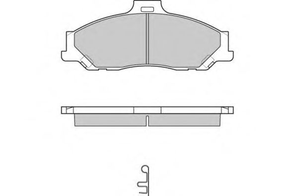 E.T.F. 12-0905 Тормозные колодки для MAZDA PROCEED/DRIFTER (Мазда Просид/дрифтэр) E.T.F. 12-0905 Тормозные колодки для MAZDA PROCEED/DRIFTER (Мазда Просид/дрифтэр)