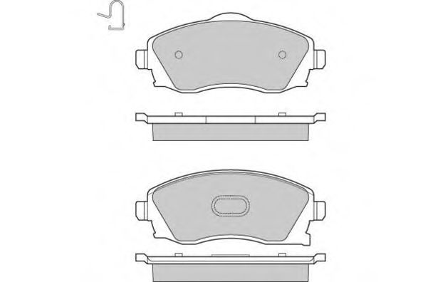 E.T.F. 12-0915 Тормозные колодки для OPEL VITA C (Опель Vита c) E.T.F. 12-0915 Тормозные колодки для OPEL VITA C (Опель Vита c)